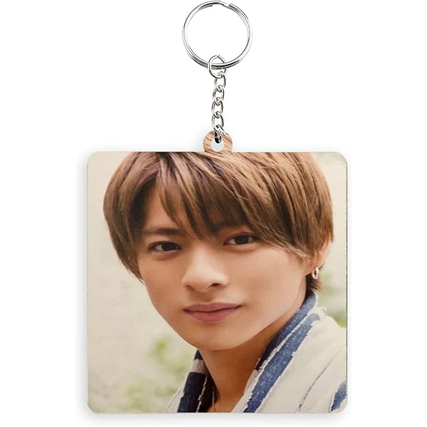 Amazon.co.jp: 平野紫耀 キーホルダー 鍵 チェーン 飾り 荷物